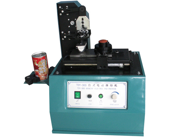 TDY-300型台式电动移印机,油墨印码机,打码机(长板大油杯)